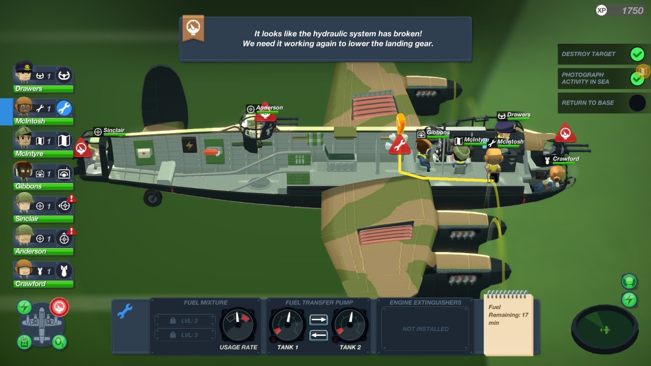 Bomber Crew games with gold