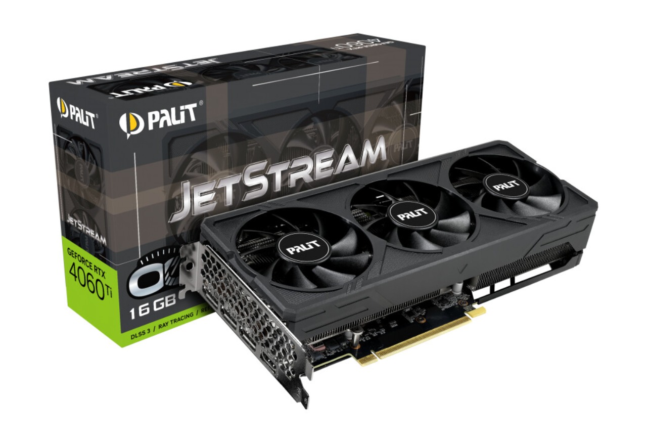 RTX 4060Ti: Palit annuncia le nuove custom JetStream Series - Morethantech