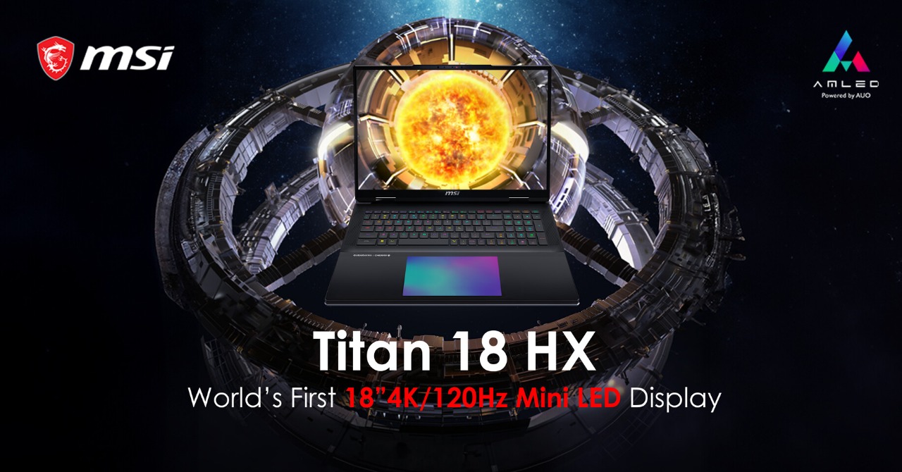 MSI Titan 18 HX 4k 120Hz