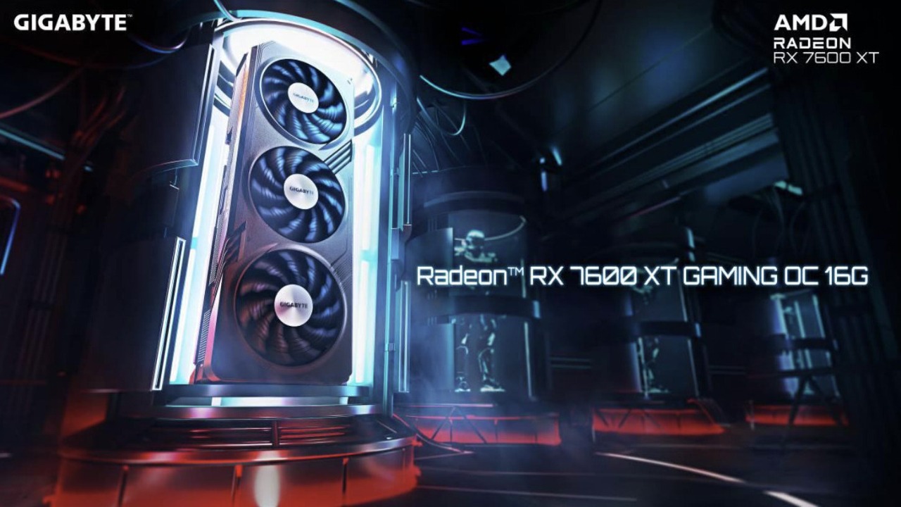 Gigabyte: presentata la nuova custom Radeon RX 7600 XT 16GB