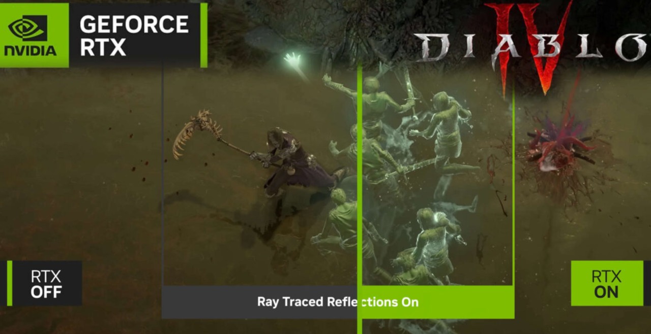 Nvidia Ray Tracing: prossimamente disponibile su Diablo IV e non solo ...