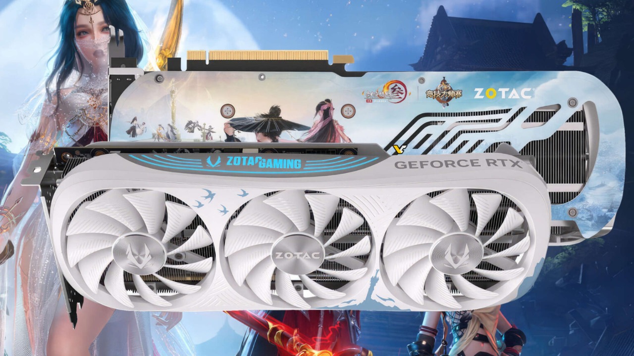 Nvidia RTX 4070 Ti SUPER: ZOTAC svela la nuova custom Trinity White OC ...