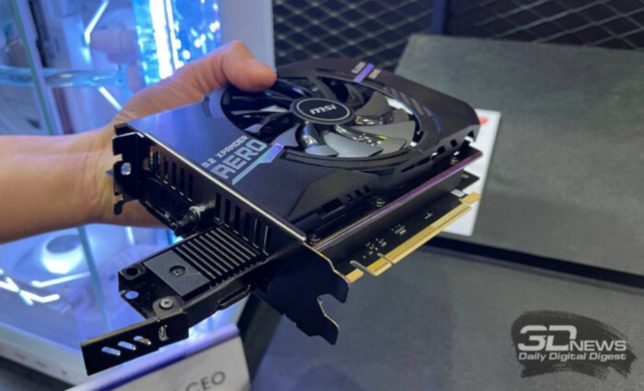 Computex 2024: MSI presenta l'M.2 AERO XPANDER - Morethantech