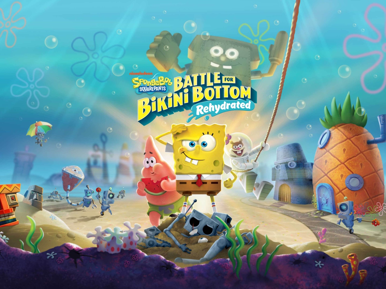 SpongeBob SquarePants: Battle for Bikini Bottom – Rehydrated ps plus aprile 2022